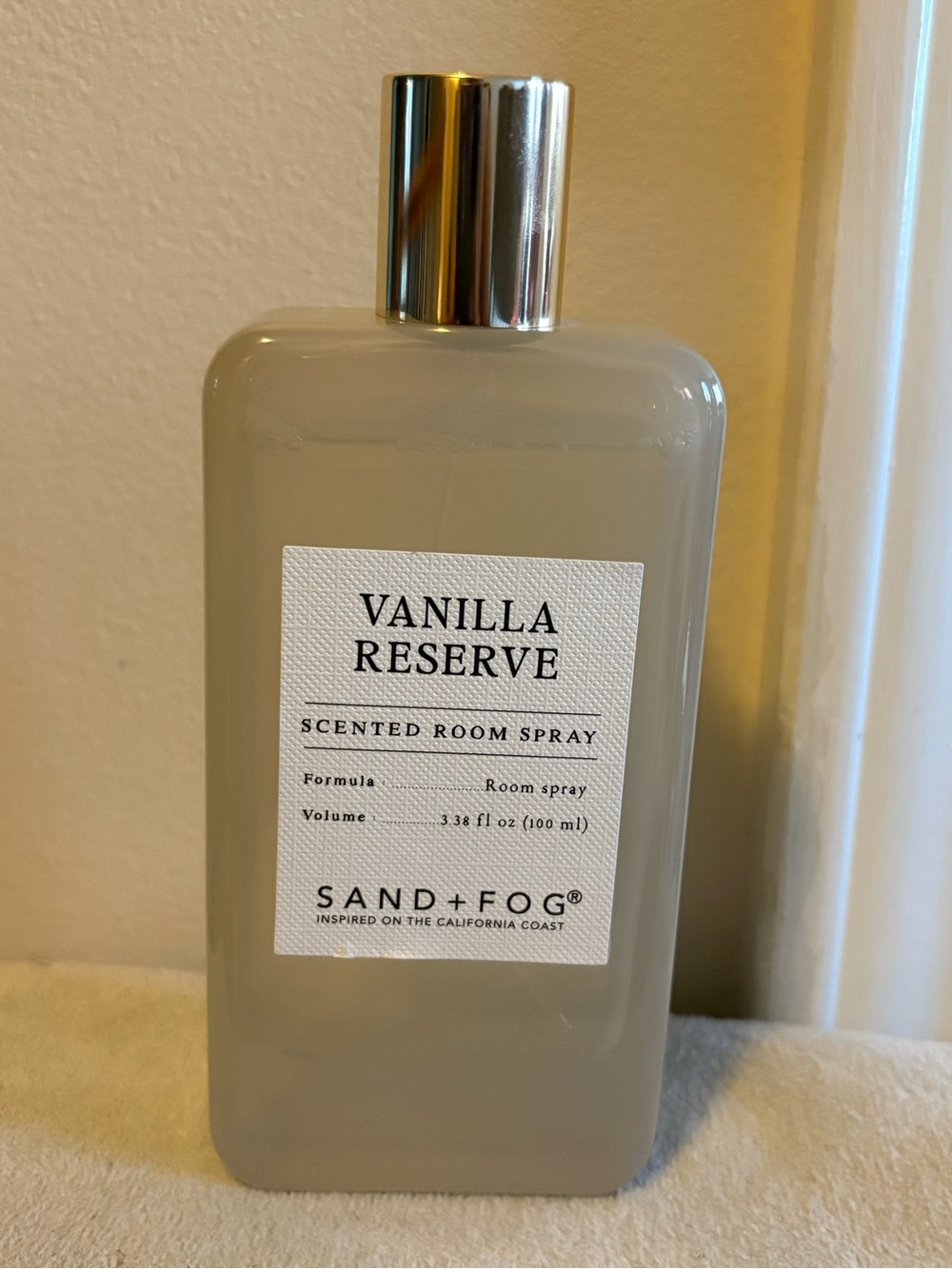 SAND + FOG Vanilla Reserve Scented Spray 100ml Brand New!!